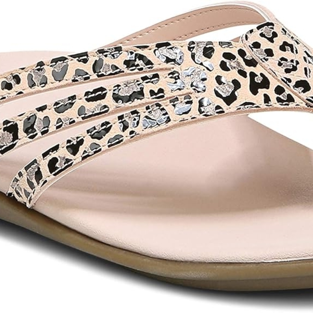 Stylish Leopard Print Women's Sandals